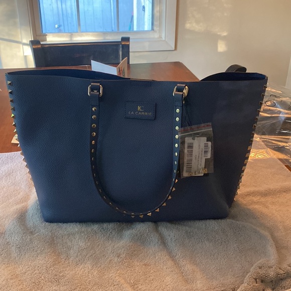 NWT La Carrie from Italy Leather Tote - Picture 12 of 12